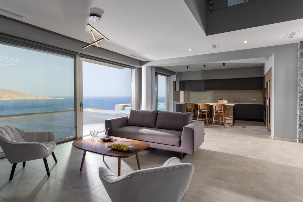 Rock Bay Villas - Luxury Villas In Crete Agia Pelagia  Exterior foto