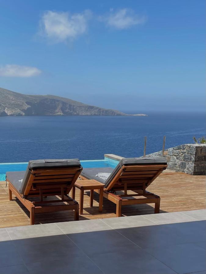 Rock Bay Villas - Luxury Villas In Crete Agia Pelagia  Exterior foto